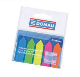 DONAU / Jellcmke, manyag, nyl forma, 5x25 lap, 12x45 mm, DONAU, neon szn