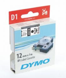 DYMO / Feliratozgp szalag, 12 mm x 7 m, DYMO 