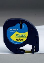 DYMO / Feliratozgp szalag, 12 mm x 4 m, DYMO 
