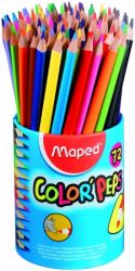 MAPED / Sznes ceruza kszlet, hromszglet, ceruzatart, MAPED 
