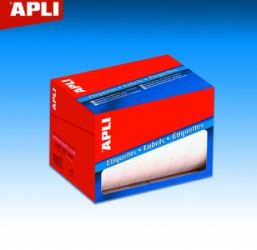 APLI / Etikett, 10 mm kr, kzzel rhat, APLI, 1260 etikett/csomag