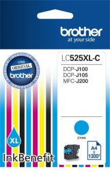 BROTHER / LC525XLC Tintapatron DCP-J100, J105 nyomtatkhoz, BROTHER, cin, 1300 oldal