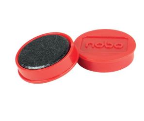 NOBO / Korong mgnes, fehrtblhoz, 30 mm, 4 db, NOBO, piros