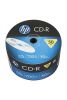 CD-R lemez, 700MB, 52x, 50 db, zsugor csomagols, HP