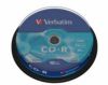 CD-R lemez, 700MB, 52x, 10 db, hengeren, VERBATIM 