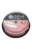 DVD+R lemez, ktrteg, 8,5GB, 8x, 10 db, hengeren, HP