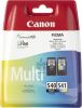CL-541/PG-540 Tintapatron multipack Pixma MG2150, 3150 nyomtatkhoz,CANON, b+c, 2*180 oldal
