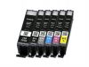 CLI-551BXL Fotpatron Pixma iP7250, MG5450, MG6350 nyomtatkhoz, CANON, fekete, 11ml