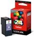 18C1524 Tintapatron X4530,4550,Z1400 sor. nyomtatókhoz, LEXMARK 24 színes, 185 o. (return)