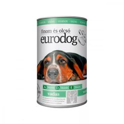 EURODOG / Kutyaeledel, konzerv, 1240 g, EURODOG, vadas